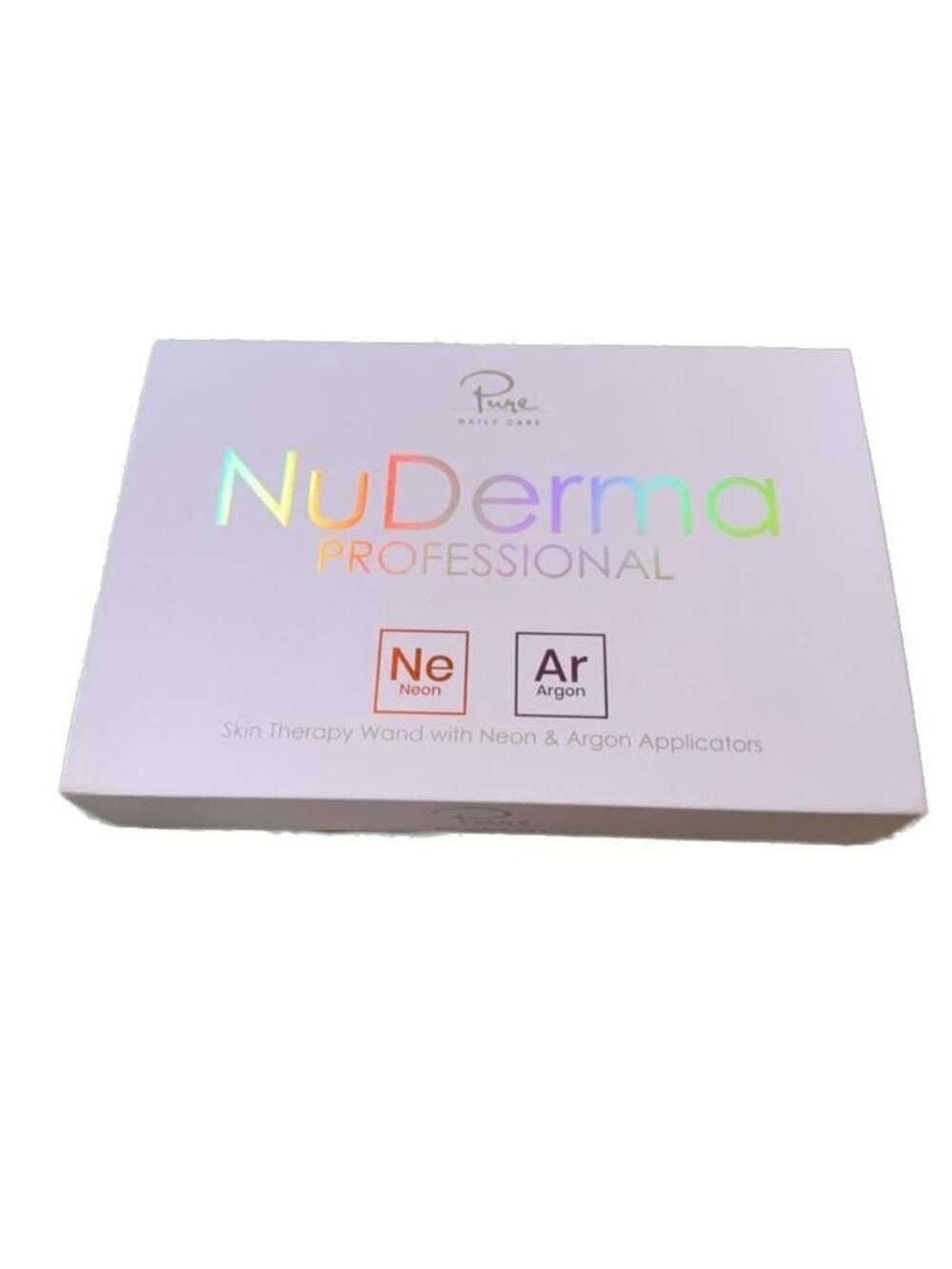 Pure Daily Care NuDerma Professional Skin Therapy Wand System missing mushroom t